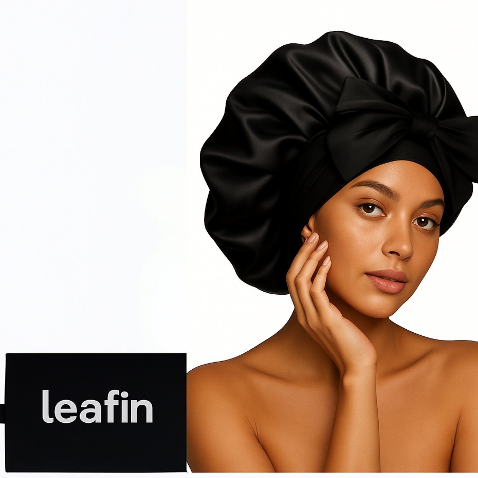 Leafin™ Organik Saten Saç Bonesi